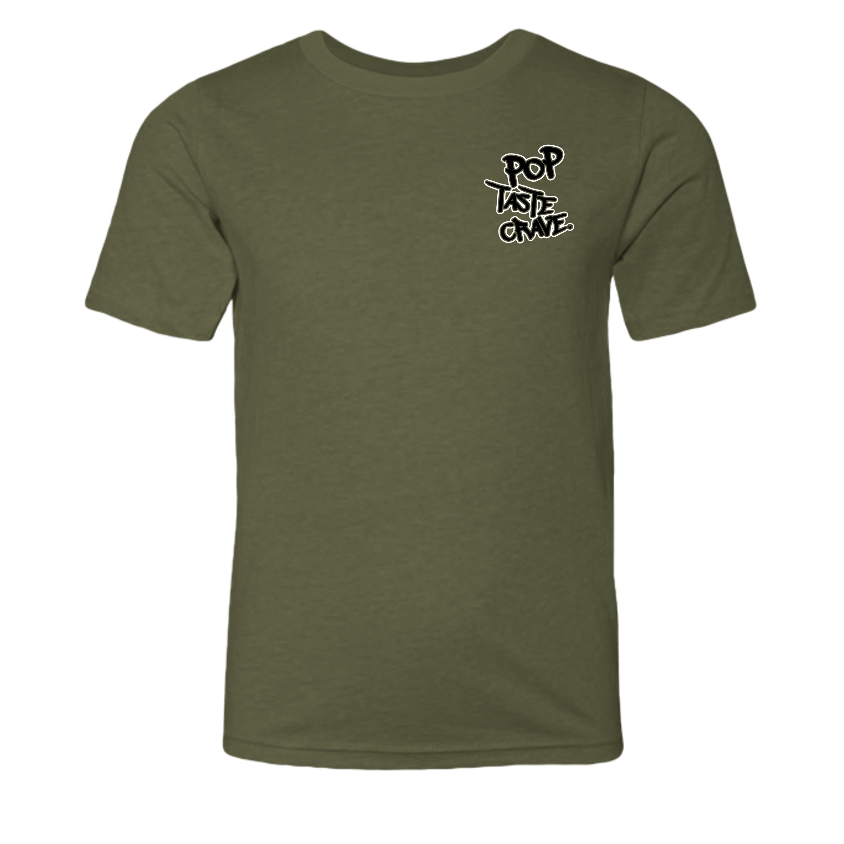 Heather Military Green - 3001YCVC - FRONT