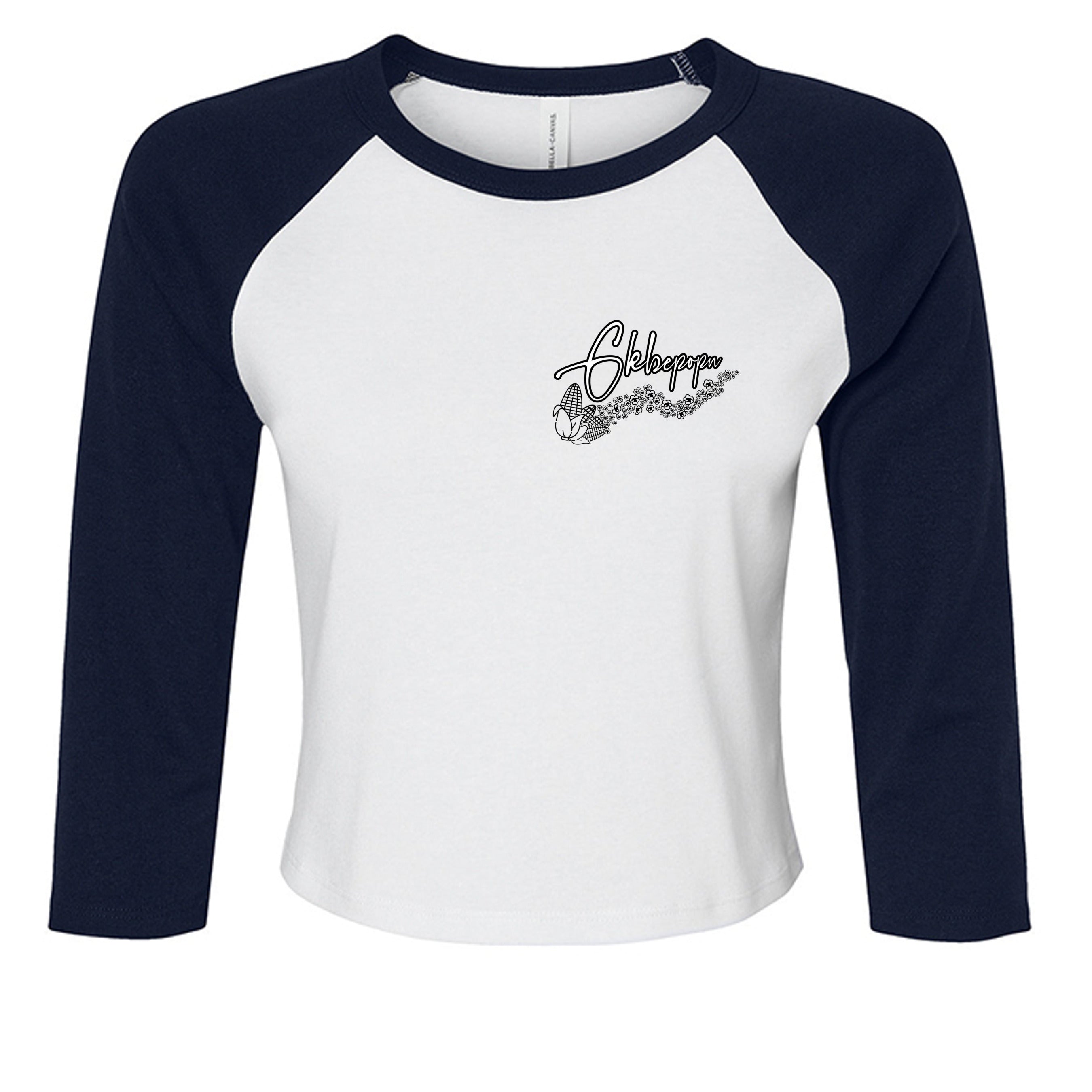 WHITE/ NAVY - 1200 - FRONT
